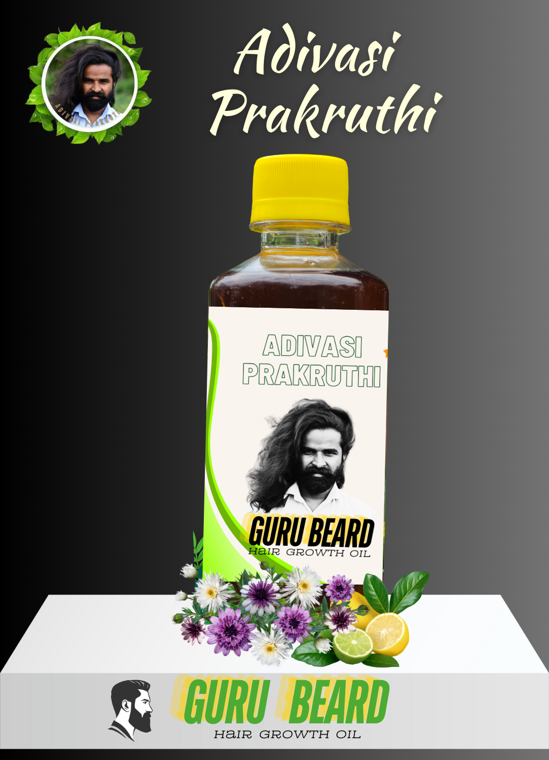 Adivasi Prakruthi Beard Oil