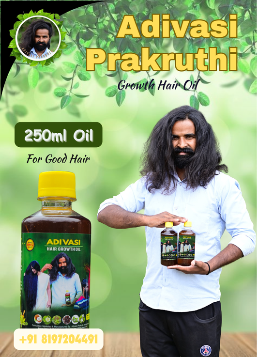 Adivsi Prakruthi Hair Growth Oil